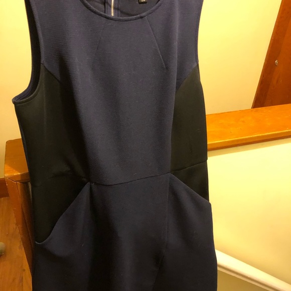 Navy blue dress size XL - Picture 3 of 3